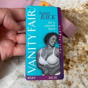 40DD Vanity Fair bra - retro rose